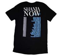 Shania Twain Tour 2018 Gants Photo T Shirt Size L