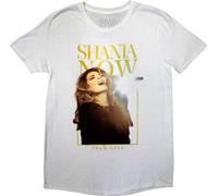 Shania Twain - "Tour 2018" T-shirt homme/femme unie RO10881 (M) (Blanc)