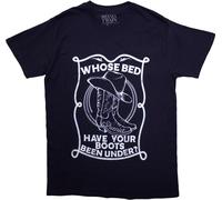 Shania Twain - "Whose Bed Have Your Boots Been Under ?" T-shirt homme/femme unie RO12204 (XL) (Bleu marine)