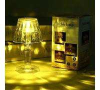 SHANJIA LED lumière de nuit, LampTable lampe de bord de lit Mini chemin lumière LED lumière de nuit lumière de rue scène lumière ornement Petite lampe LED lampe Lampes de table (Diamant)