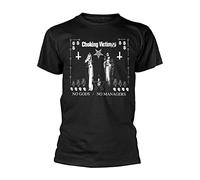 shanjia NO Gods NO Managers by Choking Victim T-Shirt Merchandise Black M