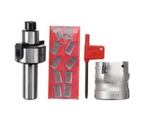 Shank 400r 50mm Face Fraisage Cnc Cutter Avec 10pcs Apmt1604 Carbure Inserts Cnc Outil