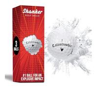 Shanker Golf - Balles de Golf Farce Qui se désintègrent à l'impact - Cadeau de Blague Amusant pour Les golfeurs (Manchon de 3, nouveauté)