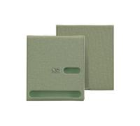 SHANLING EC Play Étui de protection officiel pour lecteur CD portable, cuir synthétique vintage avec texture rétro, fermeture magnétique (vert)