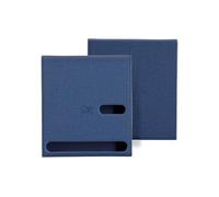 SHANLING EC Play Étui de protection officiel pour lecteur CD portable, cuir synthétique vintage avec texture rétro, fermeture magnétique (bleu)