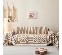 SHANNA Housse de Canapé 1 2 3 4 Places en Forme de L d'angle Protege Canape, Protection Canape Chat Chiens Anti Griffe en Chenille AB Face Couvre Canapé Sofa Cover, Housse pour Meubles de Canapé