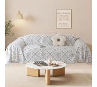 SHANNA Housse de Canapé 1 2 3 4 Places en Forme de L d'angle Protege Canape, Protection Canape Chat Chiens Anti Griffe en Chenille AB Face Couvre Canapé Sofa Cover, Housse pour Meubles de Canapé