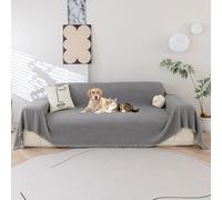 SHANNA Housse de canapé imperméable 2, 3 ou 4 places, anti-rayures, en forme de L, non adaptée aux animaux domestiques, protection toutes saisons pour causeuse, futon, canapé en forme de L