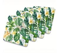 SHANNA Lot de 4 housses de coussin de canapé : housses de coussin de canapé imprimées modernes, imperméables, couleur unie, convient pour fauteuil, housse de siège de canapé (motif-4)