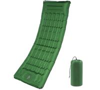 SHANNA Matelas De Camping Autogonflant : Extra Épais 12 Cm Ultraléger Matelas Autogonflant Léger Et Compact Matelas De Couchage Gonflable pour Trekking, Randonnée, Tente (Vert Olive)