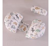 SHANNA Neuf Coussin de Grossesse pour Dormir, Coussin d'allaitement, Coton Oreiller de Grossesse de Soutien du Corps pour Maintenir Votre Dos, Coussin de maternité avec Housse Amovible(Monde Animal)