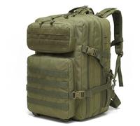 SHANNA Sac à Dos Militaire Tactique 45L de Grand Volume, Sac Multifonction Armée Molle Assaut Pack, Backpack Crossfit Randonnée pour Voyage Trekking Randonnée Camping École Pêche Alpinisme