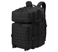 SHANNA Sac à Dos Militaire Tactique 45L de Grand Volume, Sac Multifonction Armée Molle Assaut Pack, Backpack Crossfit Randonnée pour Voyage Trekking Randonnée Camping École Pêche Alpinisme