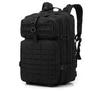 SHANNA Sac à dos tactique militaire de 45 L, grande capacité, sac à dos de randonnée, camping, sac à dos étanche pour sports de plein air, gym, voyage, sac à dos Molle, sac à dos militaire de 3 jours