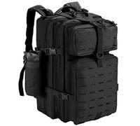 SHANNA Sac à Dos Militaire Tactique 45L de Grand Volume, Sac Multifonction Armée Molle Assaut Pack, Backpack Crossfit Randonnée pour Voyage Trekking Randonnée Camping École Pêche Alpinisme