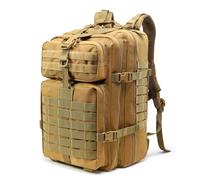 SHANNA Sac à dos tactique militaire de 45 L, grande capacité, sac à dos de randonnée, camping, sac à dos étanche pour sports de plein air, gym, voyage, sac à dos Molle, sac à dos militaire de 3 jours