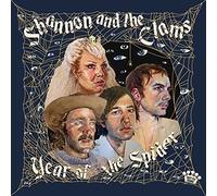 SHANNON THE CLAMS - YEAR OF THE SPIDER METALLIC GOLD WEB - Vinyl Rec - F2z