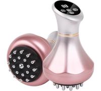 SHANOER Masseur de drainage lymphatique 4 en 1 - Outil de message anti-cellulite avec chauffage/vibration/luminothérapie, soulagement de la douleur et raffermissement de la peau, sans fil portable