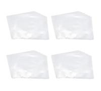 shanpu 120 sacs avec couvercle ouvert 6,7 mil solide en plastique pour housses extérieures pour 12 pouces double / plié 2LP 3LP 4LP
