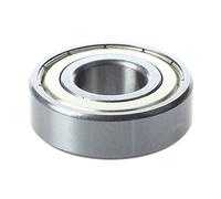shanpu 17 x 40 x 12mm 6203Z Palier metrique de gorge profonde a double metallique