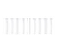 shanpu 40 Ensembles de Tube à Essai de Tige D'Insémination Artificielle Pipette de Pollinisation Jetable Cathéter D'élevage Chien Animal de Compagnie