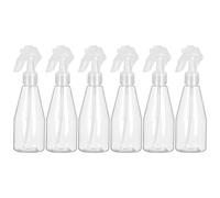 SHANQIAN Flacon Spray Vide 200ml, Lot de 6 Vaporisateur Vide en plastique, Bouteille Pulverisateur Vide pour Désinfectant, Jardinage, Nettoyage