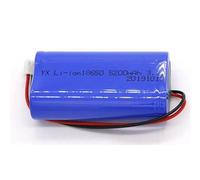 SHANRROW Batterie Lithium-ION 3.7V 4400mAh/5200mAh/6400mAh, Batterie de Remplacement Rechargeable 18650 avec Prise XH-2P 2.54,5200mah