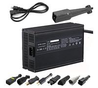 SHANRROW Chargeur de batterie professionnel pour chariot de golf 24/36/48/60/72 V, charge complète de 6 à 10 heures, chargeur intelligent pour voiture, bateau, chariot de golf EZGO