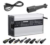 SHANRROW Chargeur de batterie professionnel pour chariot de golf 24/36/48/60/72 V, charge complète de 6 à 10 heures, chargeur intelligent pour voiture, bateau, chariot de golf EZGO