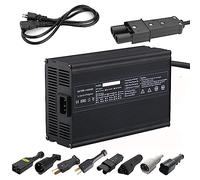 SHANRROW Chargeur de batterie professionnel pour chariot de golf 24/36/48/60/72 V, charge complète de 6 à 10 heures, chargeur intelligent pour voiture, bateau, chariot de golf EZGO