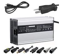 SHANRROW Chargeur de batterie professionnel pour chariot de golf 24/36/48/60/72 V, charge complète de 6 à 10 heures, chargeur intelligent pour voiture, bateau, chariot de golf EZGO