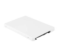 Shanrya Adaptateur de Lecteur à Semi-conducteurs, Support en Plastique Stable Pratique de 3,94 * 2,76 * 0,28 Pouces, Ordinateur Portable pour Ordinateur de Bureau(Blanche)