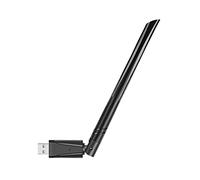 Shanrya Adaptateur WiFi PC, Dongle WiFi Double Bande USB 3.0 1300M pour la Famille