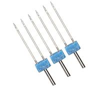 Shanrya Aiguilles Doubles Broches Points de Machine à Coudre pour Machines à Coudre (Double Aiguille 4MM-3 pièces/sac)