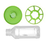 Shanrya Bouteille d'eau pour Reptiles, Distributeur d'eau Automatique pour Reptiles, Moulage en Une Seule Pièce en PP, Inoffensif pour Tortue (Petit)