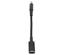 Shanrya Câble Adaptateur USB C vers Pointe Mince, Adaptateur USB C Portable en Alliage d'aluminium pour Ordinateur Portable