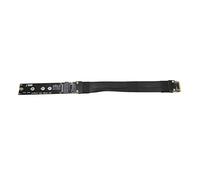 Shanrya Câble d'extension SSD M.2 NVMe, Câble d'extension SSD de Transfert 32G/BPS Pratique Portable Durable pour la Maison (15cm)