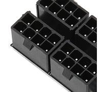 Shanrya Carte Adaptateur d'alimentation GPU, Adaptateur coudé pour Carte Graphique en Alliage d'aluminium 12VHPWR Plug and Play PCIe 5.0 180 Degrés pour Réparation (PH316 48 Blanc)