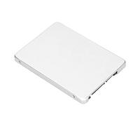Shanrya Carte Adaptateur de Disque Dur MSATA vers SATA3.0, Boîtier Adaptateur SSD en Alliage d'aluminium Dissipation Thermique élevée pour la Maison pour l'ordinateur pour Le Bureau (Argent)
