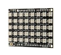 Shanrya Carte de Développement de Lumière de Couleur, PCB Material Pratique WS2812B 5050 RVB LED Pilote intégré 40 Bits pour Les Barres