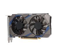 Shanrya Carte Graphique de Bureau, Carte Vidéo de Jeu 4 Go DDR5 Dual Fan 128BIT pour Les Jeux (750 4 Go)
