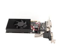 Shanrya Carte Graphique de Jeu, Carte Graphique GTX 730 2 Go DDR3 Faible Consommation d'énergie avec Ventilateur de Refroidissement pour Ordinateur