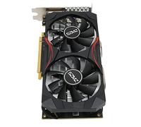 Shanrya Carte Graphique, RX580 8G GDDR5 Cartes Graphiques d'Ordinateur 256 Bit Double Ventilateur pour Bureau