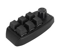 Shanrya Clavier de Jeu, Mini Clavier Programmable Plug and Play Durable étanche à la Poussière pour Travailler (USB Filaire)