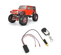 Shanrya Contrôleur de treuil, télécommande de treuil, Accessoire de télécommande pour SCX10 D110 KM2 1/10 Voiture RC SCX10 KM2 1/10 Voiture RC(Prise XT60)