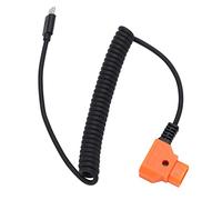 Shanrya Déclencheur d'alimentation USB Tap, câble Flexible d'alimentation USB C à D Tap Ressort Universel 35-90cm pour appareils Photo numériques