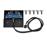 Shanrya Disque avant de lecteur de disquette USB 2.0, disque avant standard strict, utilisation sûre à 9 broches pour un usage quotidien