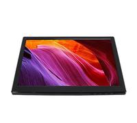 Shanrya Écran Couleur HD 12 Pouces Réglable TFT LCD Moniteur Télécommande VGA AV BNC USB DC Entrée pour Voyage TV (Prise UE)