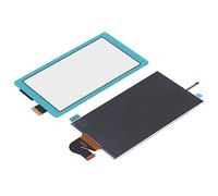 Shanrya Écran de remplacement, panneau d'affichage LCD de rechange, matériau premium, design exquis pour Switch Lite (bleu)