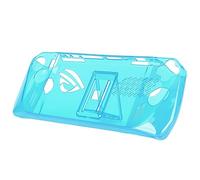 Shanrya Étui de Protection en TPU Résistant aux Chocs, Portable, Coupe Précise, Installation Facile, étui Transparent pour Console de Jeu Portable (Bleu Transparent)